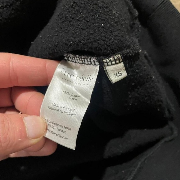 Etre Cecile Paris Casual Luxury Crewneck Sweatshirt Size XS - Picture 5 of 5